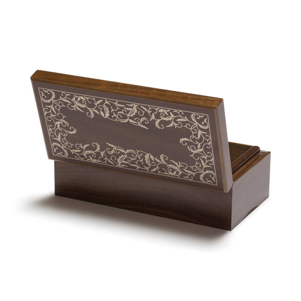 【曲が選べる・誕生日に人気】50弁 鏡面仕上げ ウォールナット|高級仕上げオルゴール プレゼント お祝いギフト