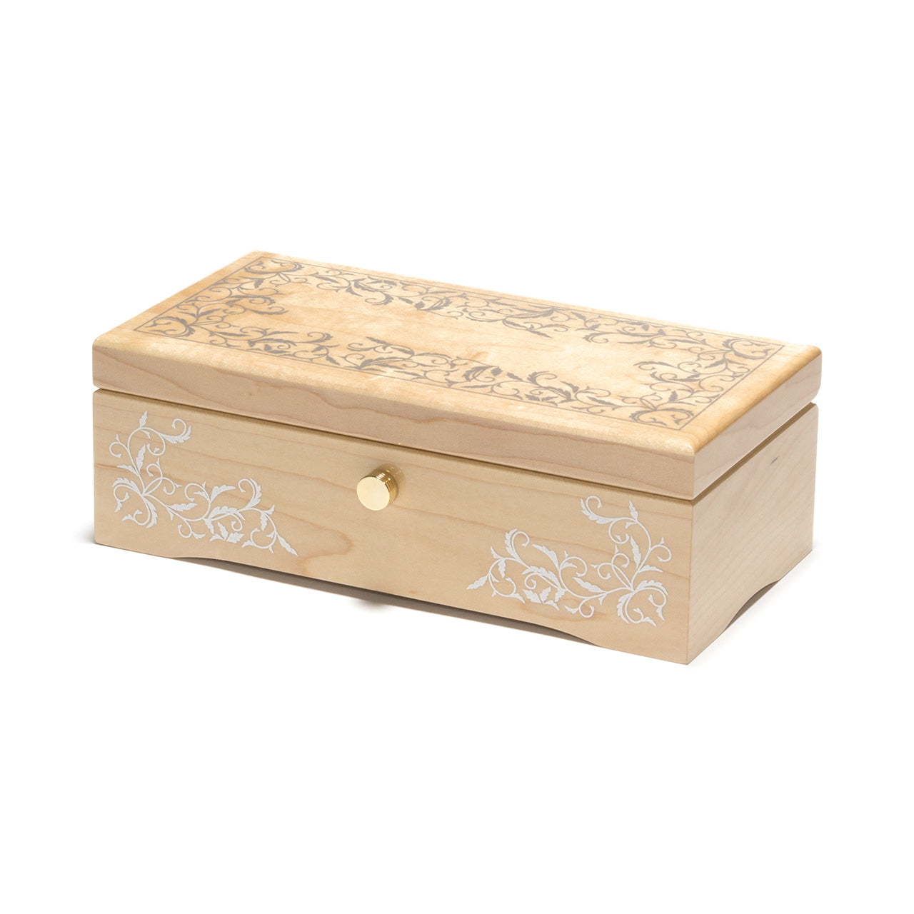 【曲が選べる・誕生日に人気】50弁 鏡面仕上げ メープル|高級仕上げオルゴール プレゼント お祝いギフト