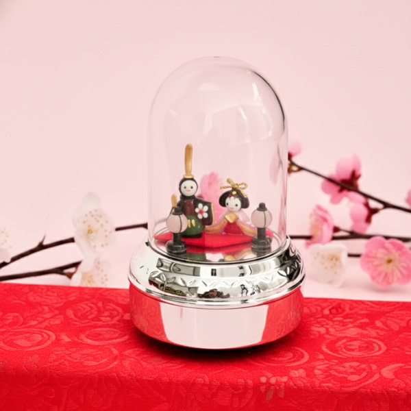 ひなまつりギフト】ひな人形ミニドームオルゴール – オルゴールギャラリー