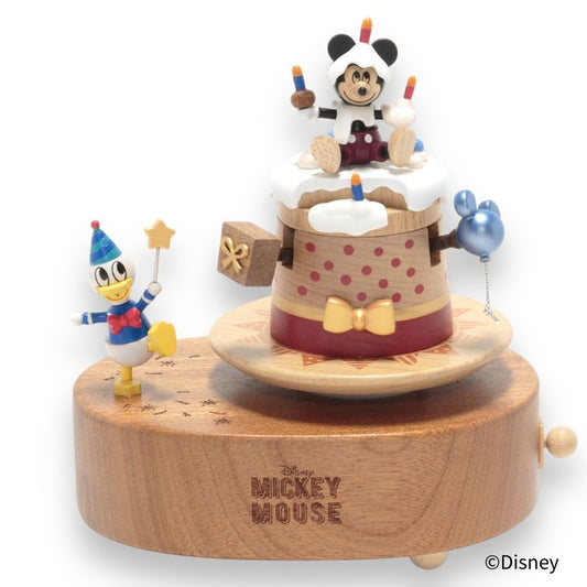 【CD187S】Mickey/バースデーケーキオルゴール ディズニー