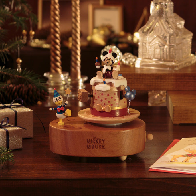 【CD187S】Mickey/バースデーケーキオルゴール ディズニー