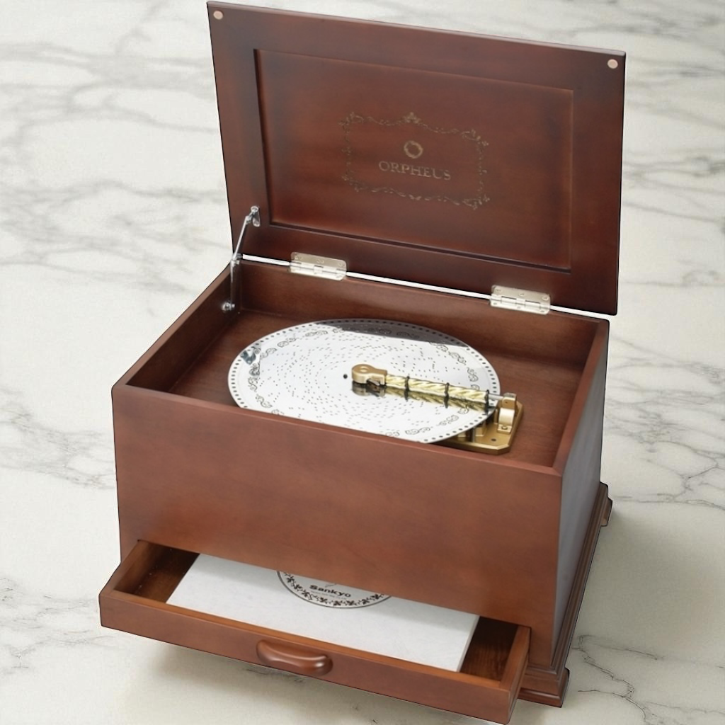DS401】45弁卓上ディスクオルゴール – オルゴールギャラリー