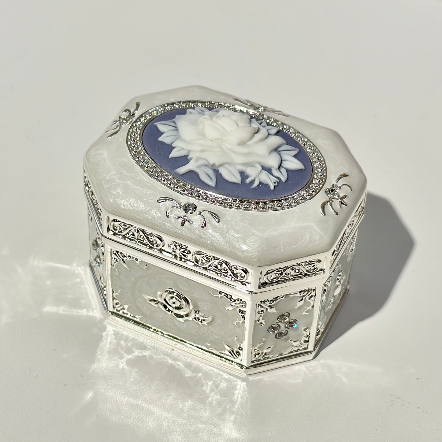 Octagonal Jewelry Box Music Box