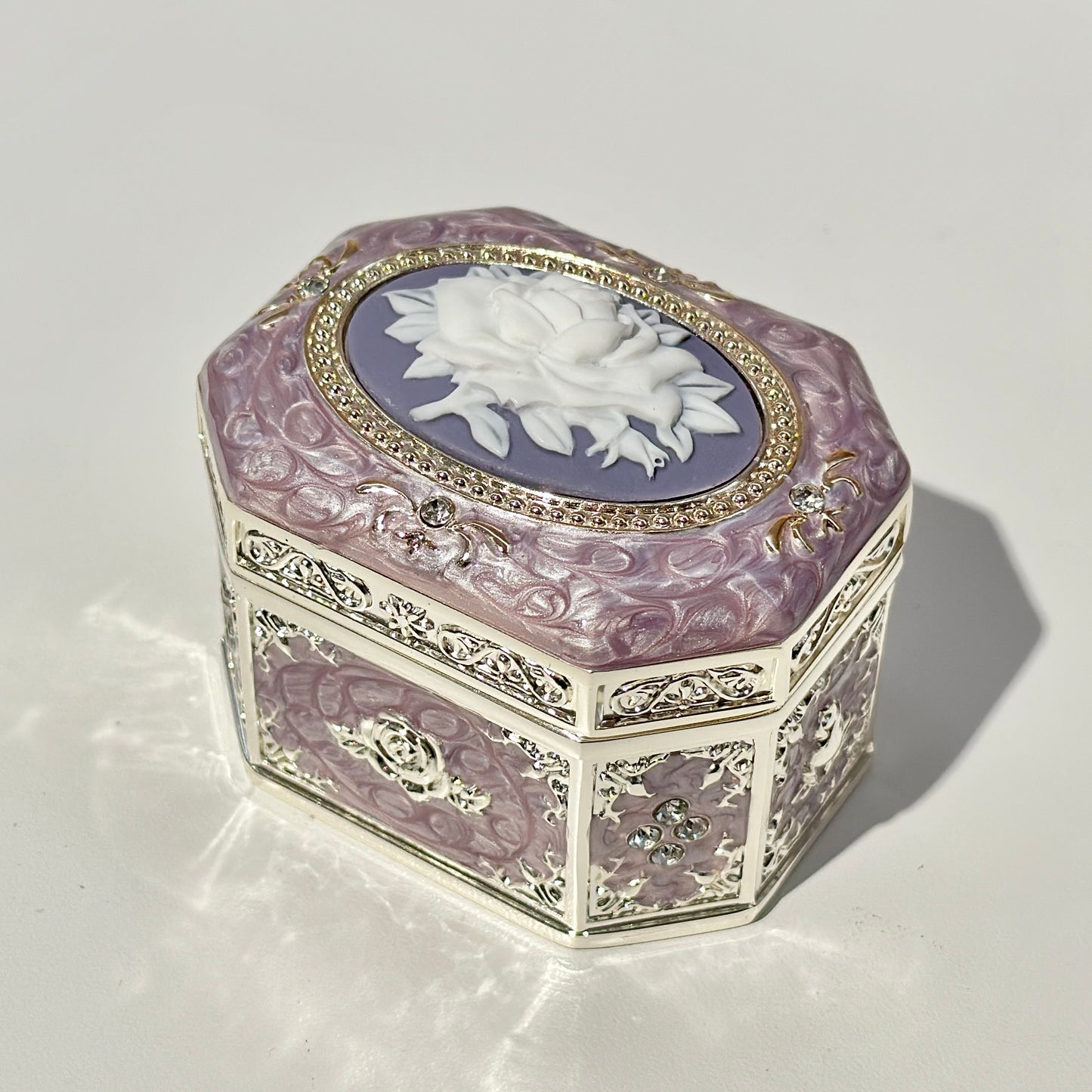 Octagonal Jewelry Box Music Box
