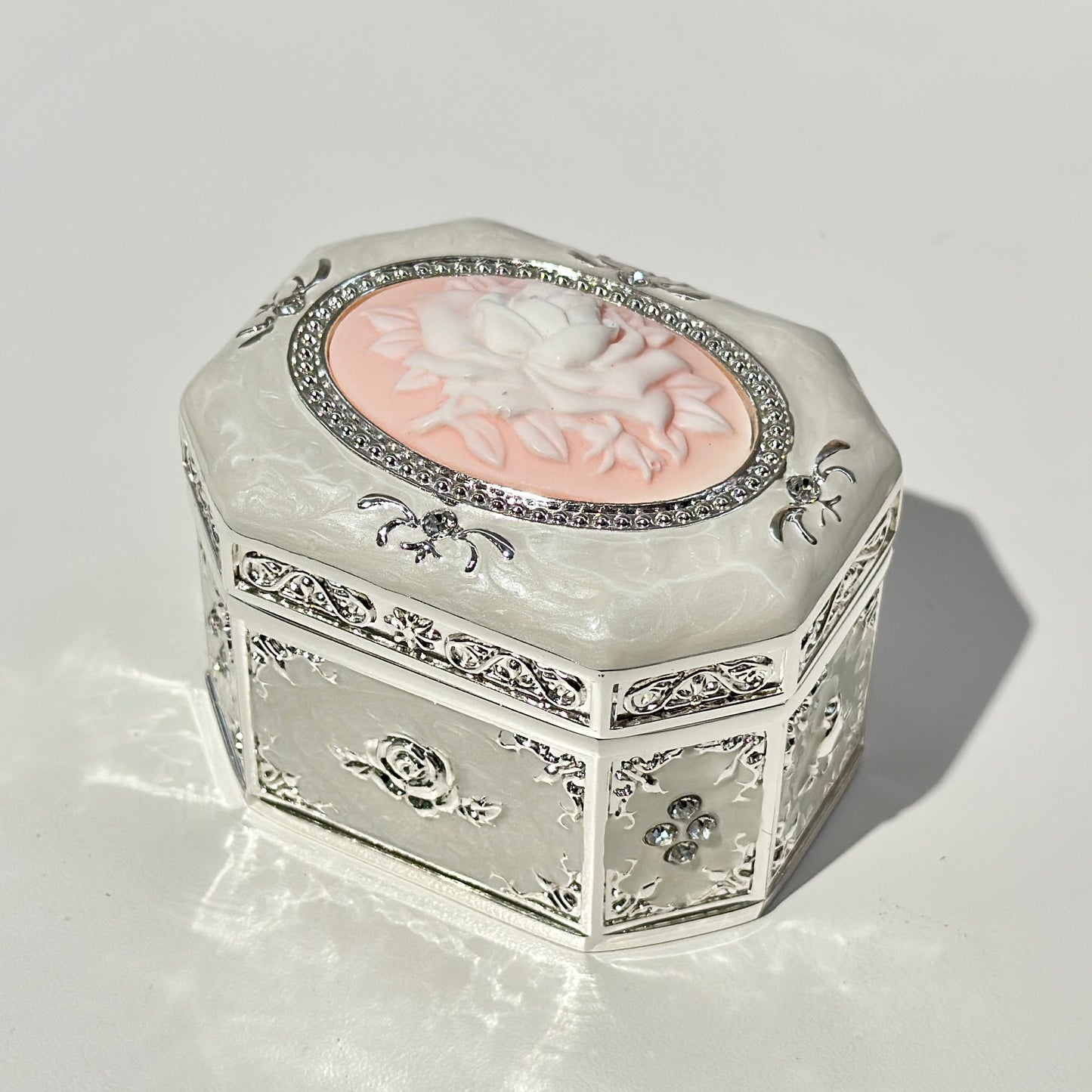 Octagonal Jewelry Box Music Box