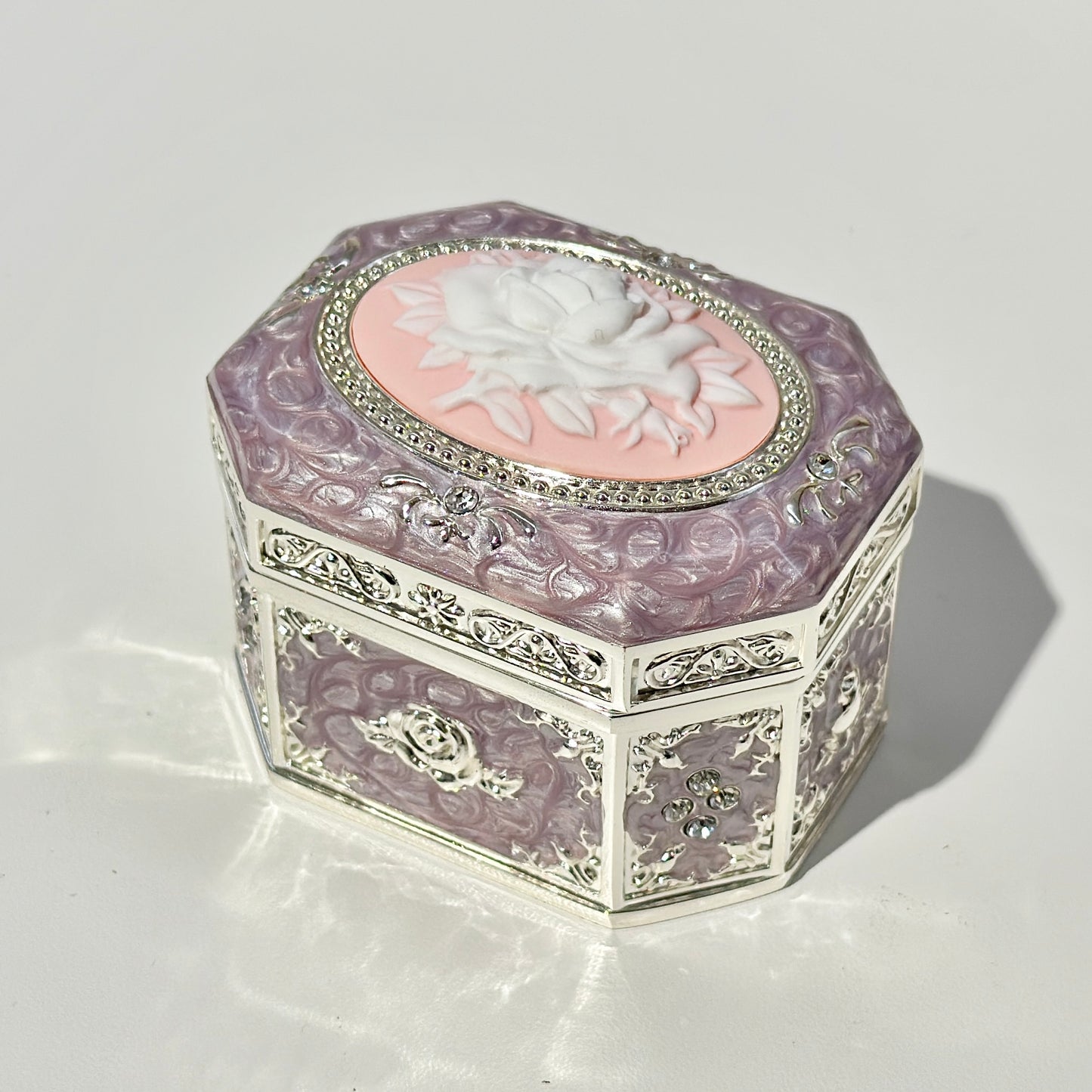 Octagonal Jewelry Box Music Box
