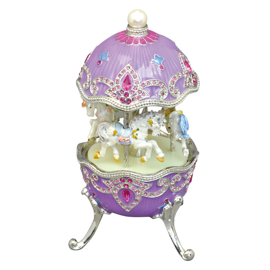 【YA715C】ピューター メリーゴーランド パープル