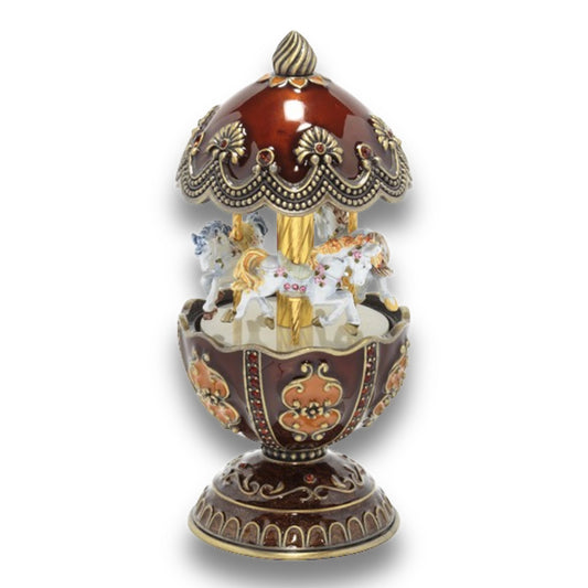 【YA761A】ピューター メリーゴーランド