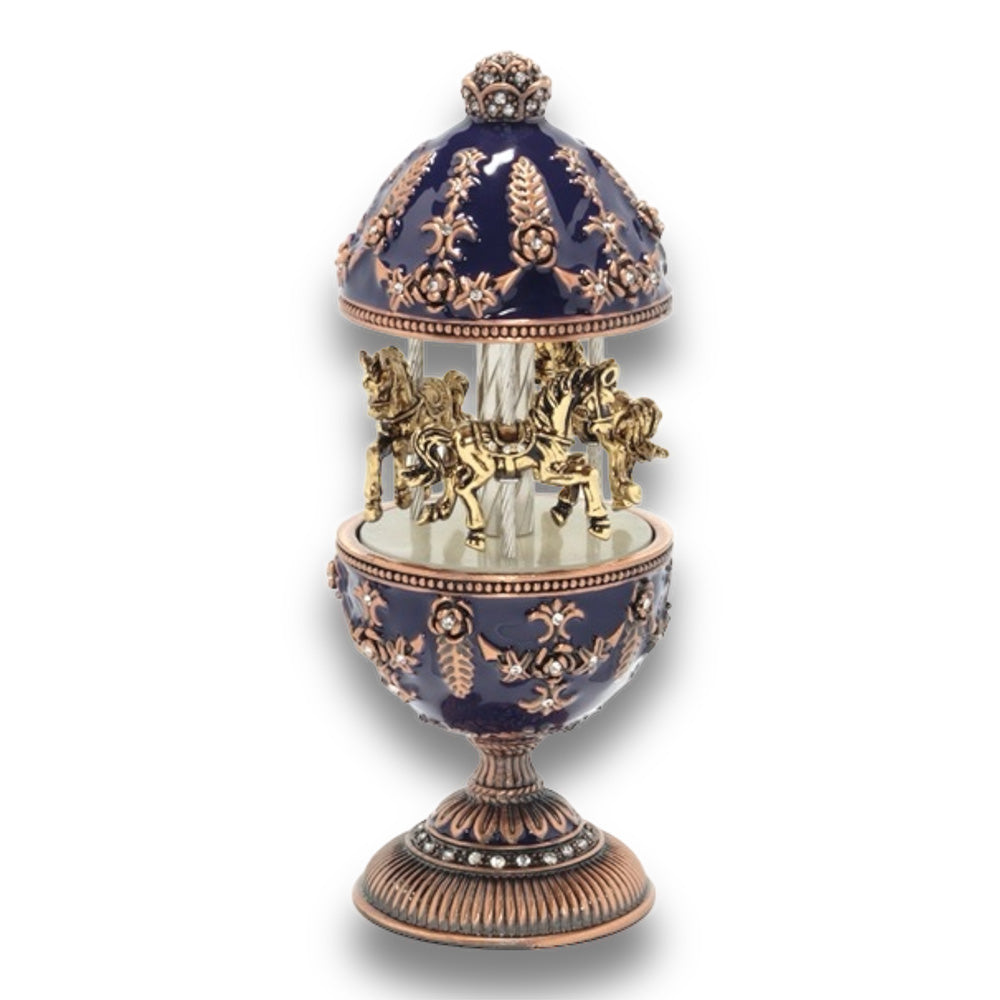 【YA762A】ピューター メリーゴーランド