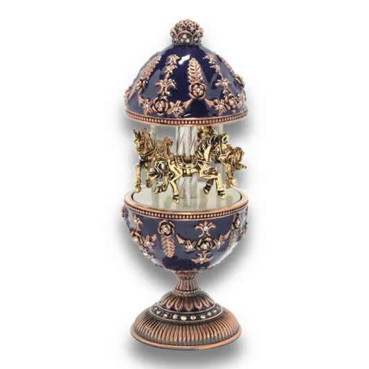 【YA762A】ピューター メリーゴーランド