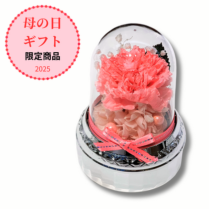 【母の日2025】18弁プリザーブドフラワードーム