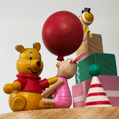 CD182S】ディズニー木製からくりオルゴール くまのプーさんプレゼント CD182S】ディズニー木製からくりオルゴール くまのプーさんプレゼント